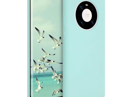 Funda kwmobile Compatible con Huawei Mate 40 Pro - Case TPU y Silicona antigolpes - Menta Mate Reacondicionado Online now