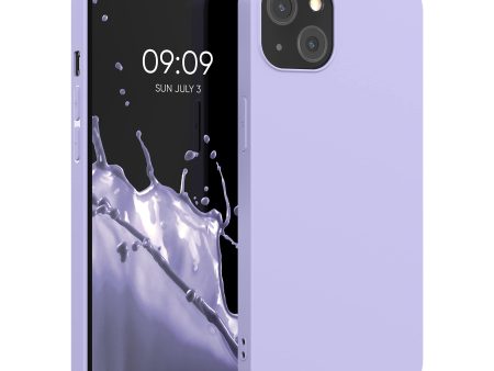 Funda kwmobile para Apple iPhone 13 - Ultrafina de TPU y Silicona con Bordes elevados anticaídas - Blanco Mate Embalaje Deteriorado Discount