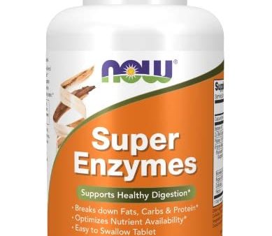 Now Foods, Super Enzimas, 90 tabletas, enzimas digestivas Embalaje Deteriorado (Cad: 31 07 2026) Sale