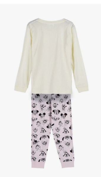 Talla: 12 años - Pijama largo single jersey Disney 100 Aniversario Online Sale