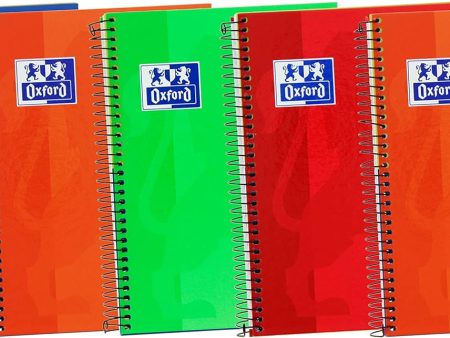 Oxford 1004301 cuaderno 80 hojas cubierta 4 x 4 surtidos on Sale