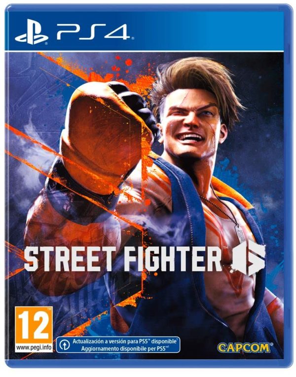 Street Fighter 6 Edición Lenticular para PS4 en Italiano Español Embalaje Deteriorado on Sale