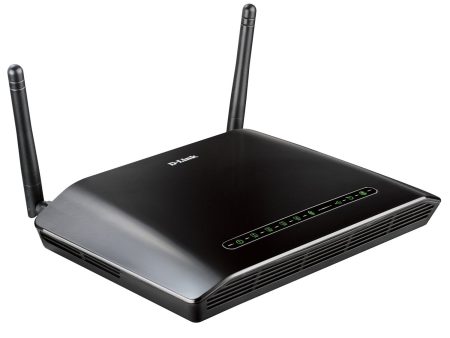 D-Link DSL-2750B – Modem Router ADSL2+ (WiFi N 300Mbps, Annex A, 4 Puertos LAN Ethernet RJ-45 10 100Mbps, un Puerto ADSL WAN RJ-11, USB, WPS, QoS), Negro Caja Abierta Sale