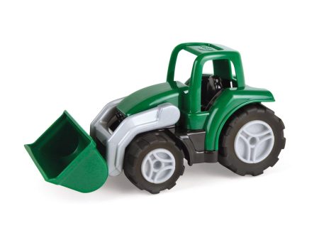 Tractor Workies Lena 1263 - Caricatore a Pala trattore, 14 cm, trattore in plastica ABS, Trekker con Pala Mobile, pneumatici in Gomma, assi in Acciaio, camion per Bambini dai 18 MESI, trattore di gioco in For Discount