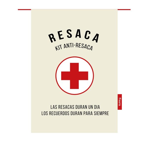 Kit de resaca Fisura - Kit de regalo para bodas, cumpleaños y fiestas. Kit de supervivencia unisex. Regalo gracioso para amigos. 8 productos Embalaje Deteriorado Online