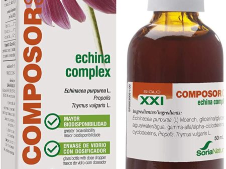 Soria Natural Composor 8 Echine Complex Complemento alimentício 50ml Embalaje Deteriorado (Cad: 30 09 2025) on Sale