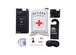 Kit de resaca Fisura - Kit de regalo para bodas, cumpleaños y fiestas. Kit de supervivencia unisex. Regalo gracioso para amigos. 8 productos Embalaje Deteriorado Online