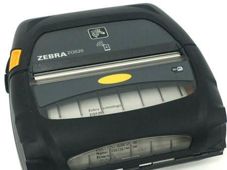 Zebra Technologies ZQ52-AUN0100-00 Series ZQ520 Mobile Printer, 4  Print Width, Dual Radio, Active NFC (Refurbished) For Cheap